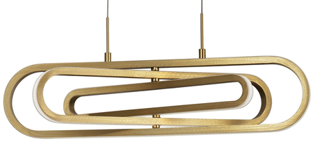 Lampa wisząca Luces Exclusivas HOYO LE41399 złoty