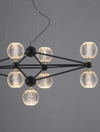 Lampa wisząca Luces Exclusivas BOYA czarny LE42738