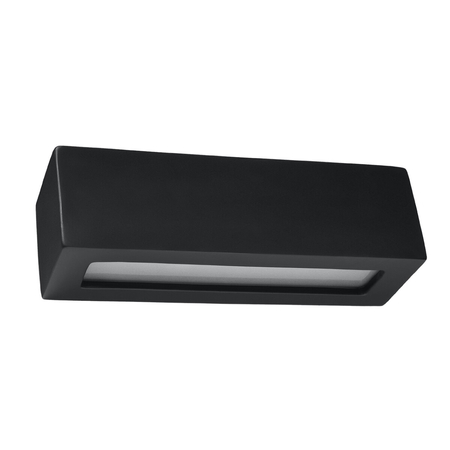 Sollux Lighting Kinkiet ceramiczny VEGA czarny SL.0878