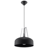 Sollux Lighting Lampa wisząca CASCO czarna/biała SL.0389