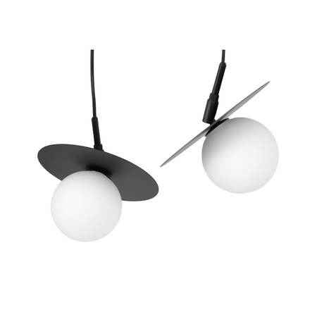 Lampa wisząca Kaja SANTE K-5374 czarny, biały