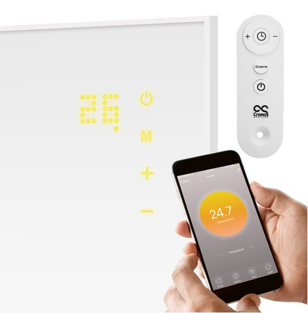 Panel grzewczy Cronos Hybrid z WiFi i pilotem 300W