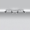 Sollux Lighting Plafon RING 4L czarny SL.0332
