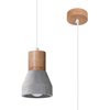 Sollux Lighting Lampa wisząca REA 1 beton SL.1223