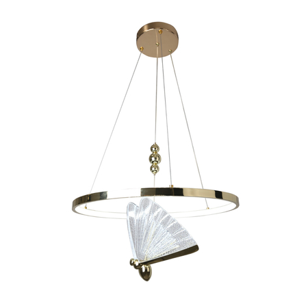 Light Prestige Lampa wisząca Marissa Ring złota LED CCT LP-2515/1P GD