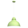 Milagro Lampa wisząca CORIN GREEN 1xE27 MLP7983 ZIELEŃ / BIEL