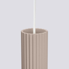 Sollux Lighting Lampa wisząca KARBON 3L taupe SL.1774