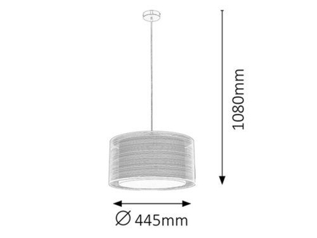 Lampa wisząca Rabalux Anastasia 2632 chrom