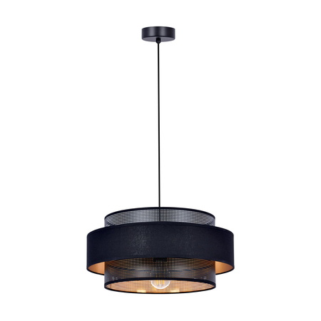 Lampa wisząca AMOS Kaja K-5281 czarny/złoty