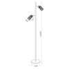 Milagro VERTICAL BLACK LAMPA PODŁOGOWA 1xGU10 ML0300 CZARNY