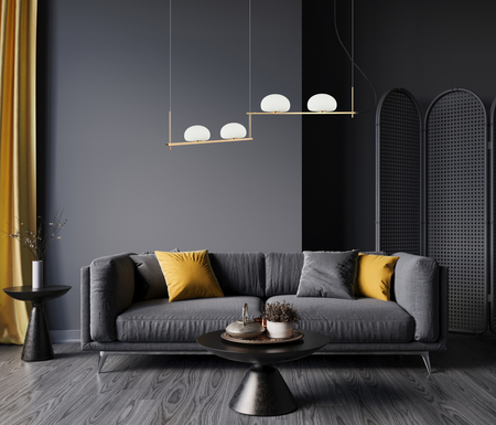 Lampa wisząca Italux Kernio PND-357784-BRO+W Mosiężny