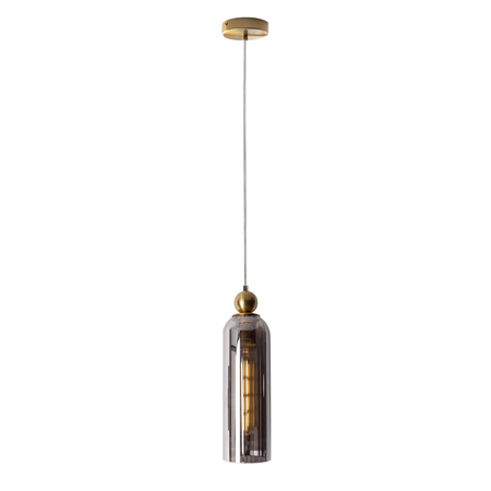 MAXLIGHT P0511 LAMPA WISZĄCA CAMPANILA SMOKY GLASS