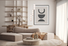 Lampa wisząca Italux PND-34362-9-HBR-OPAL złoty