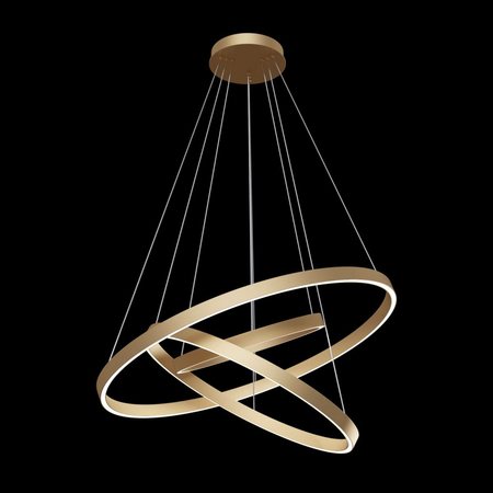 Lampa wisząca Maytoni Rim MOD058PL-L100BS4K Brass
