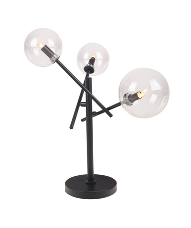 Lampa stołowa Maxlight LOLLIPOP T0043 czarny/chrom