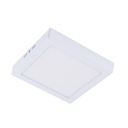 Plafon LED Greenie SOLID kwadratowy metalowy 220x220 18W CW