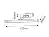 Kinkiet Rabalux Picture slim 3907 chrom