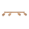 Sollux Lighting Plafon KEKE 6 dąb SL.1039