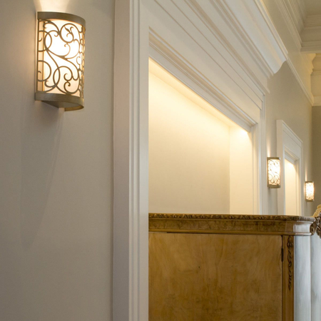 Kinkiet Elstead Lighting Arabesque patyna FE-ARABESQUE1