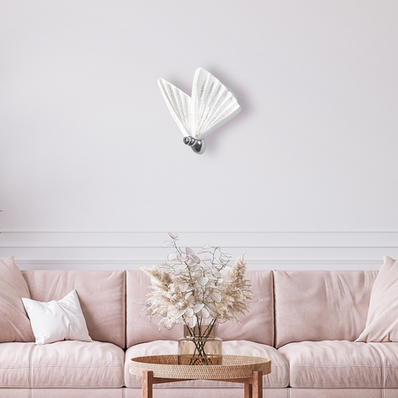 Light Prestige Kinkiet Mariposa srebrny LED CCT LP-1715/1W CH