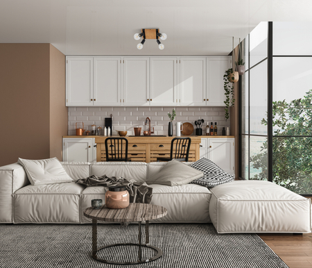 Spot Italux Molini SPL-2079-4 Czarny, drewno