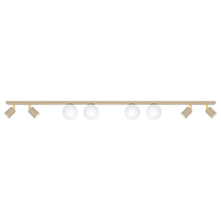 Lampa sufitowa Kaja ASPA K-5833 beż, biały, złoty
