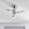 Lampa sufitowa Endon Lighting Havana 146-3CH chrom