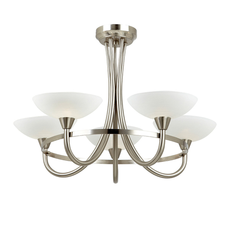 Lampa sufitowa Endon Lighting Cagney CAGNEY-5SC chrom