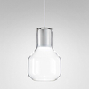 Lampa wisząca AQForm Modern Glass Barrel LED Biały Struktura