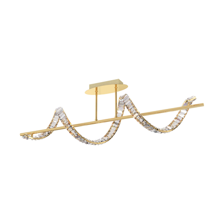 Lampa sufitowa Zuma Line MX3170-1-3GT ATHESA LAMPA SUFITOWA ZŁOTA/GOLD
