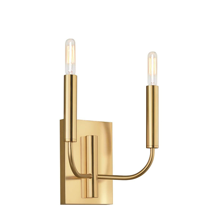 Kinkiet Elstead Lighting Brianna mosiądz FE-BRIANNA2-BB