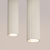 Sollux Lighting Lampa wisząca KARBON 2 beżowy SL.1593