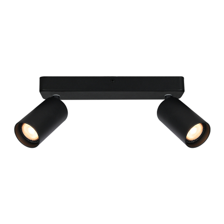 Spot Italux Nesto SPL-23436-2-BK Czarny piaskowany