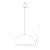 Lampa wisząca HEMISPHERE HIT L Nowodvorski 10703 czarny