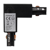 Eko-Light Łącznik Lampy Track Light Czarny 3-obwodowy Typ: LU ML7088 CZARNY