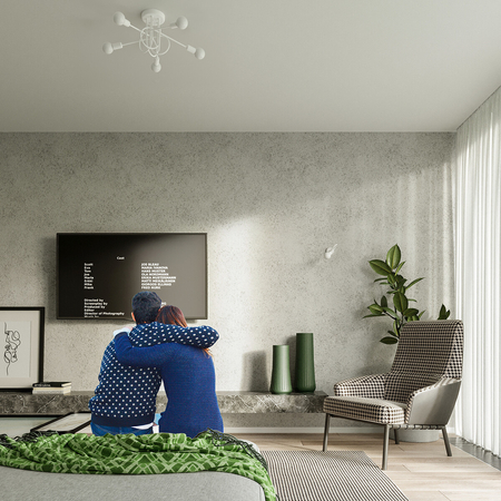 Sollux Lighting Żyrandol LOOP 5 biały SL.1432