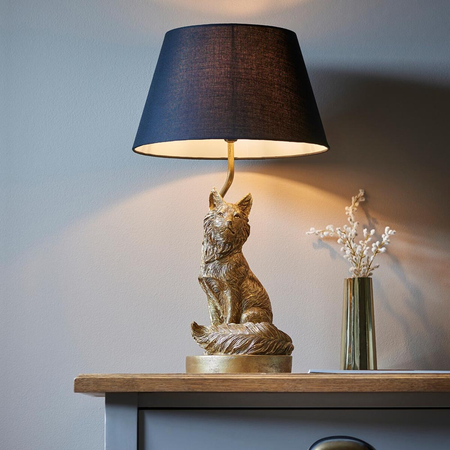 Lampa stołowa Endon Lighting Fox 106796 czarny