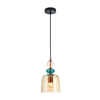 Lampa wisząca Italux Namos PND-27092A-MC-BRO Mosiądz
