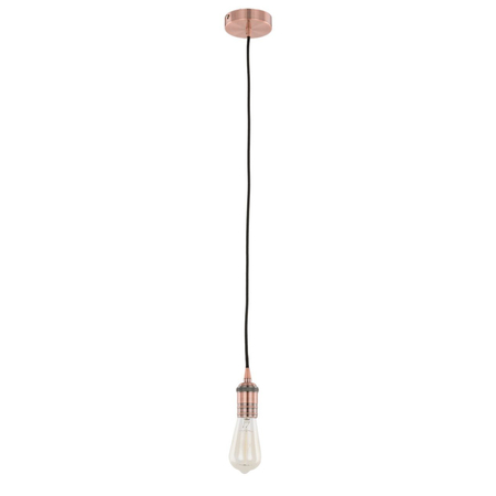 Lampa wisząca Italux Atrium DS-M-036 RED COPPER Czerwona miedź