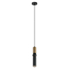 Lampa wisząca Italux Isidora PND-14290-1-BRO-BK Czarny, brąz antyczny