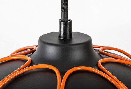 Lampa wisząca Rabalux Svens 72034 czarny matowy