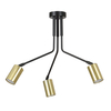 Lampa sufitowa VERNO 3 BLACK Emibig 655/3 czarny