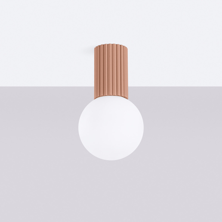 Sollux Lighting Plafon HALO mocca IP44 SL.1733