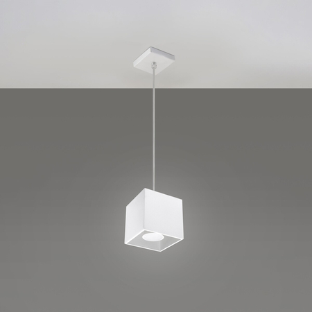 Sollux Lighting Lampa wisząca QUAD 1 czarny SL.0060