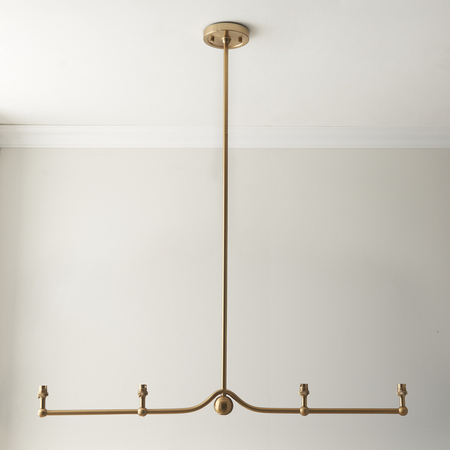 Lampa wisząca Endon Lighting Santiago 108211 mosiądz