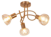 Lampa sufitowa Rabalux Holly 5548 złoto antyczne