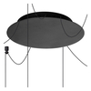 Lampa wisząca Lucide LORENZ 74403/06/30 czarny