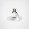 Spot Astro Trimless Round Adjustable 1248024 Matowy Biały