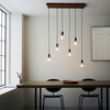 Lampa wisząca Endon Lighting Stellan 101684 drewniany