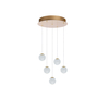 Lampa wisząca Azzardo EDEM AZ6018 GOLD